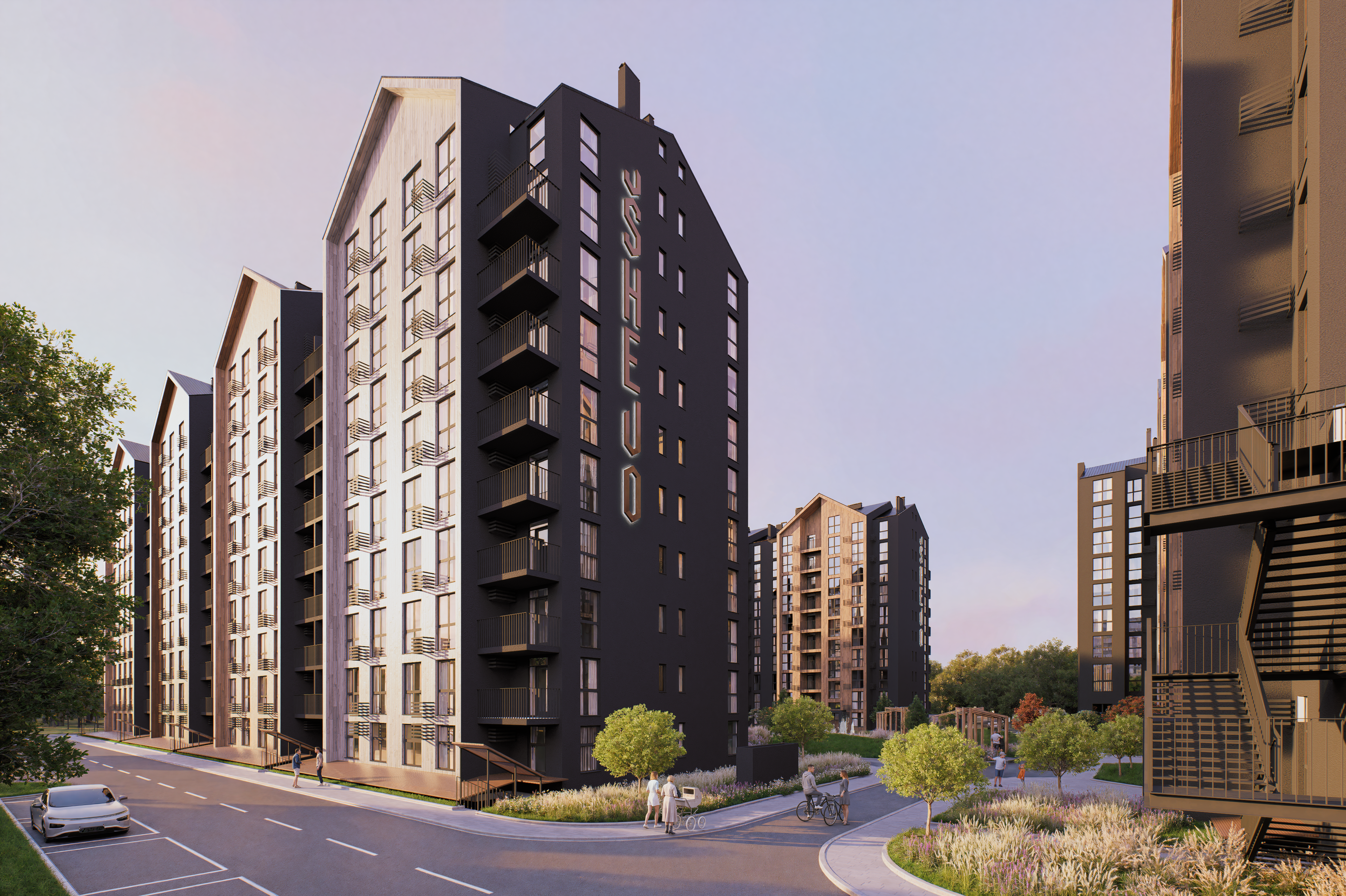 ocean view from house