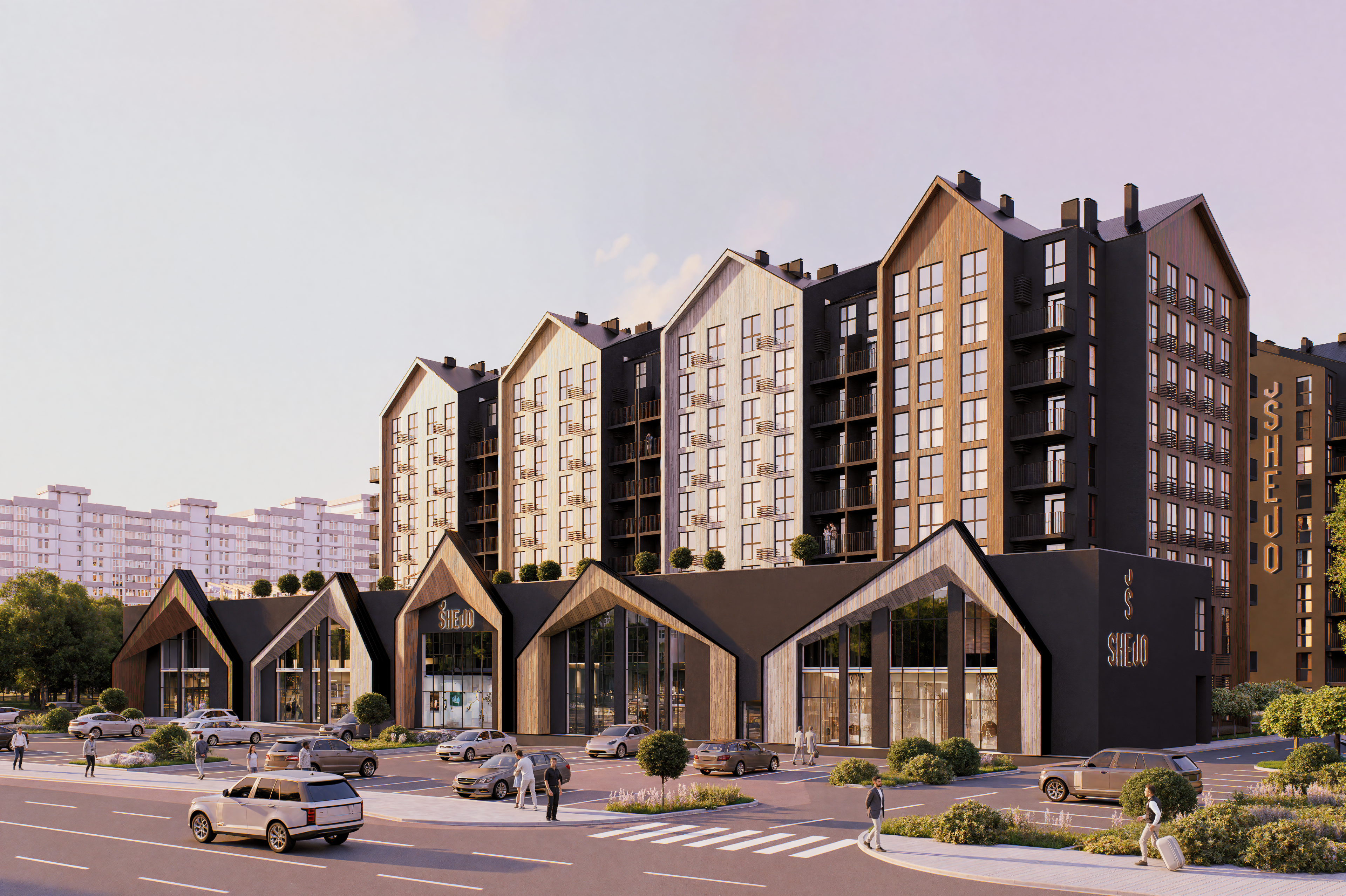 ocean view from stairs